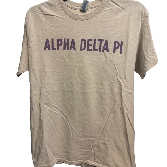 ADPi Alpha Delta Pi University of Maryland College Park Sorority Gildan Tee, Med - Picture 1 of 2